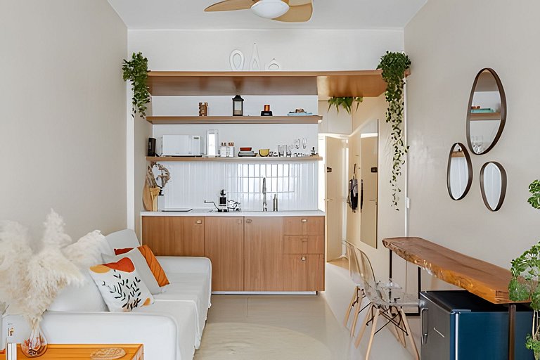 Studio Between Copacabana & Ipanema Beach