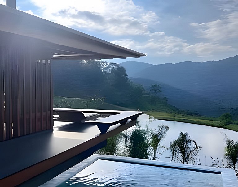 Bangalô Secreto 2 | Jacuzzi privativa, churrasqueira com vis