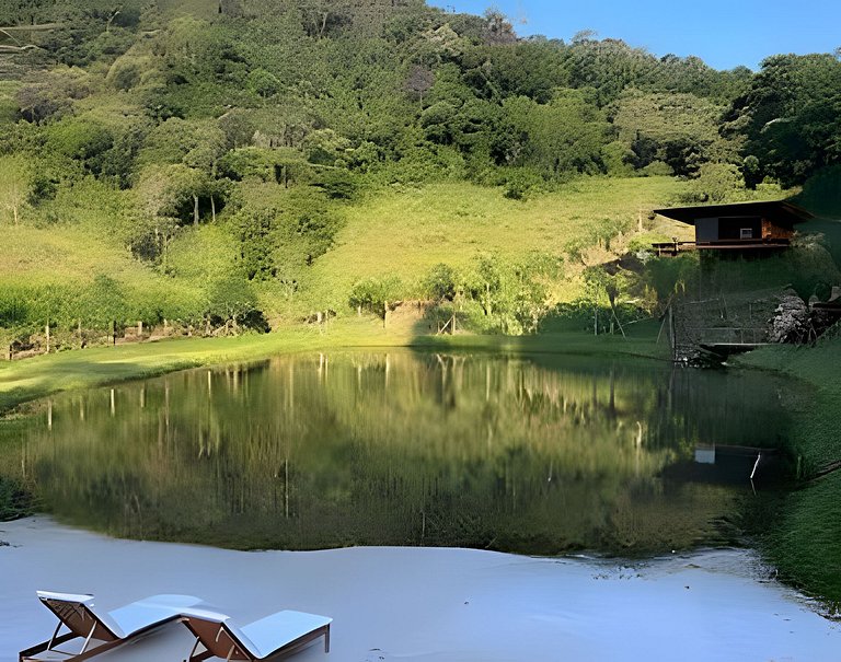 Bangalô Secreto 2 | Jacuzzi privativa, churrasqueira com vis