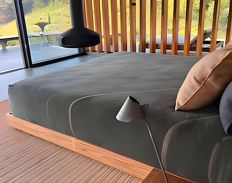 Bangalô Secreto 2 | Jacuzzi privativa, churrasqueira com vis