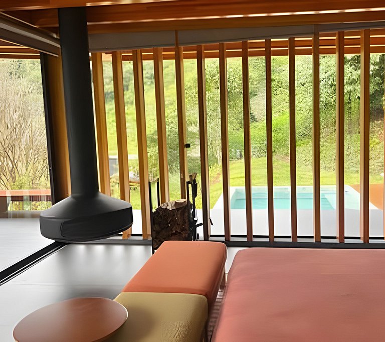 Bangalô Secreto 2 | Jacuzzi privativa, churrasqueira com vis