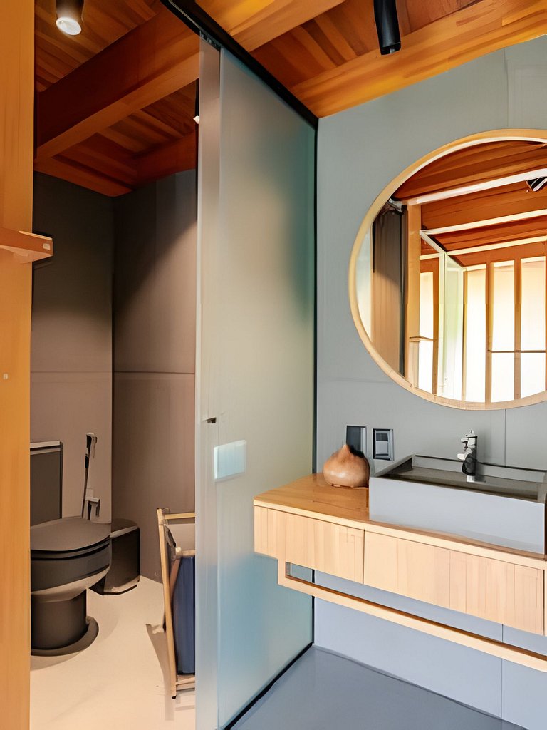 Bangalô Secreto 2 | Jacuzzi privativa, churrasqueira com vis