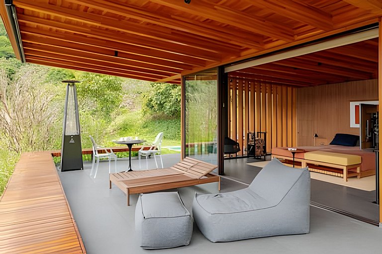 Bangalô Secreto 2 | Jacuzzi privativa, churrasqueira com vis