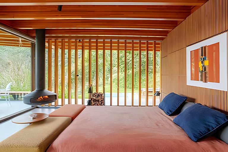 Bangalô Secreto 1 | Jacuzzi, churrasqueira e lago