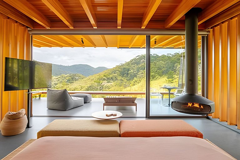 Bangalô Secreto 1 | Jacuzzi, churrasqueira e lago