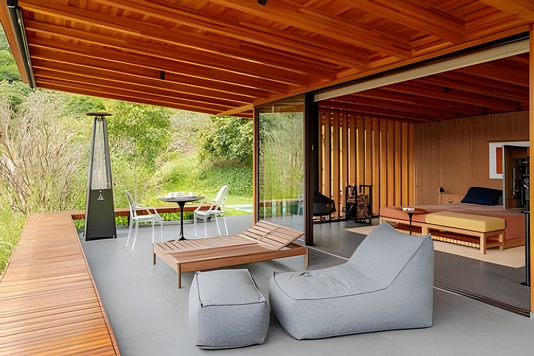 Bangalô Secreto 1 | Jacuzzi, churrasqueira e lago