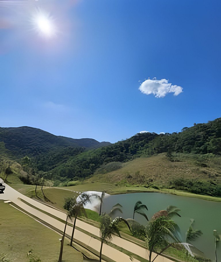 Bangalô Secreto 1 | Jacuzzi, churrasqueira e lago