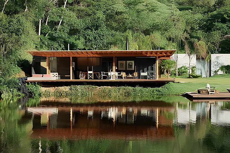 Bangalô Secreto 3 | Lago particular, jacuzzi, sauna e beach