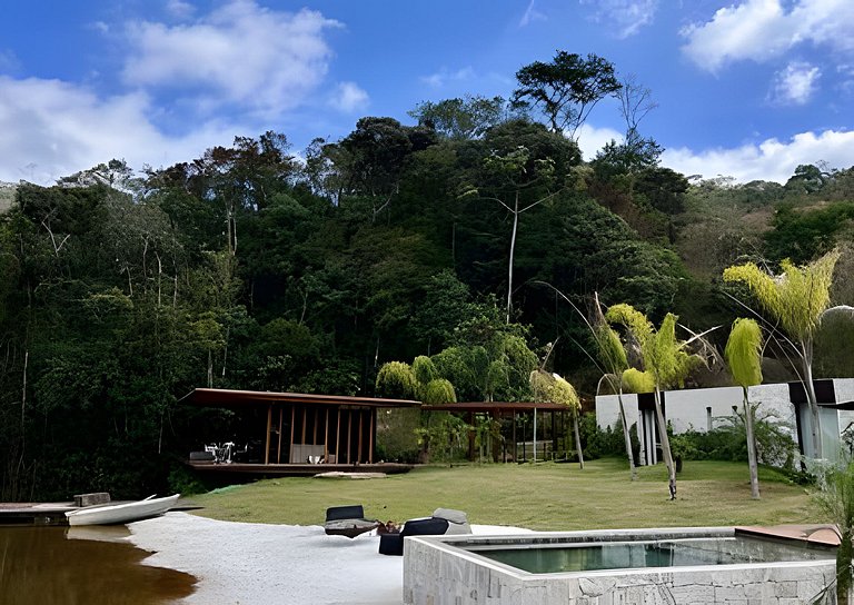 Bangalô Secreto 3 | Lago particular, jacuzzi, sauna e beach