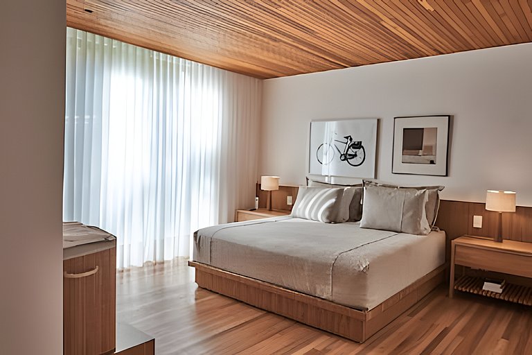 Bangalô Secreto 3 | Lago particular, jacuzzi, sauna e beach