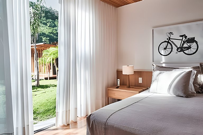 Bangalô Secreto 3 | Lago particular, jacuzzi, sauna e beach