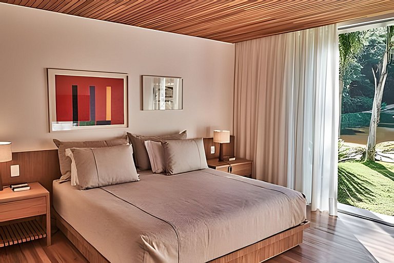 Bangalô Secreto 3 | Lago particular, jacuzzi, sauna e beach