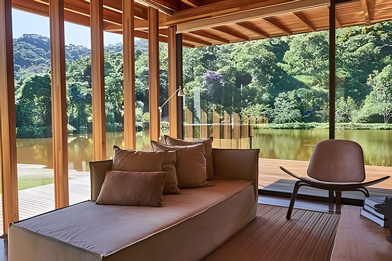 Bangalô Secreto 3 | Lago particular, jacuzzi, sauna e beach