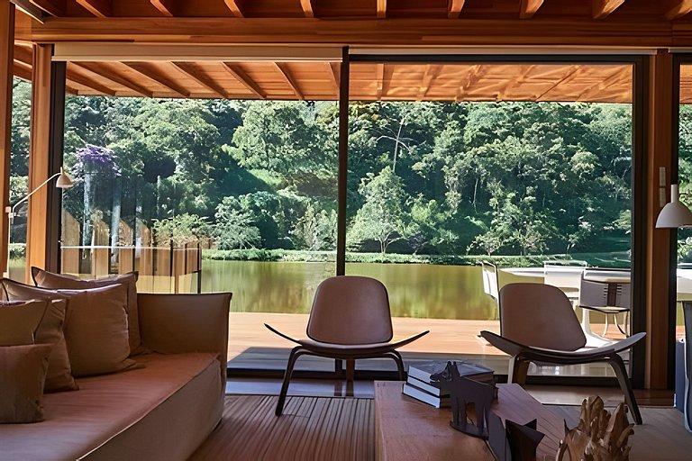 Bangalô Secreto 3 | Lago particular, jacuzzi, sauna e beach