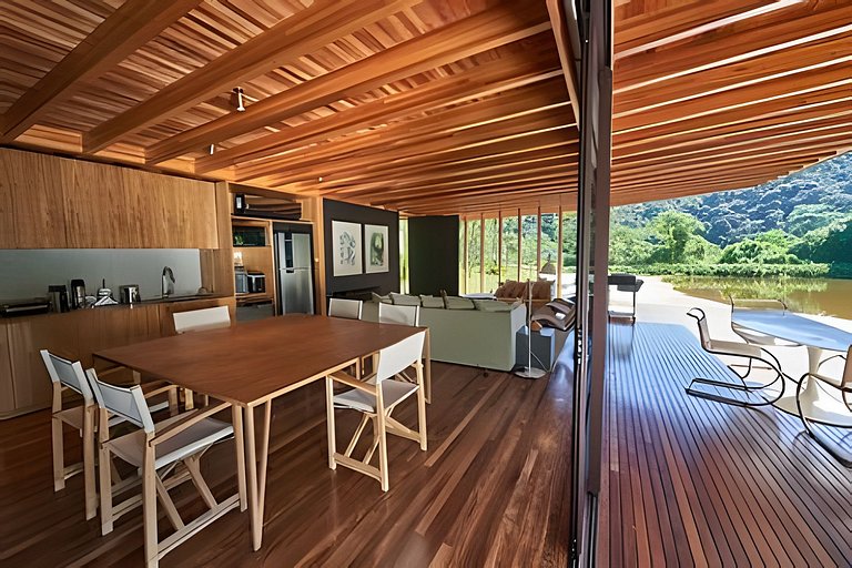 Bangalô Secreto 3 | Lago particular, jacuzzi, sauna e beach