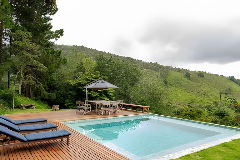 Secreto Fazenda c/ piscina, ofurô, sauna e cavalos @secretob