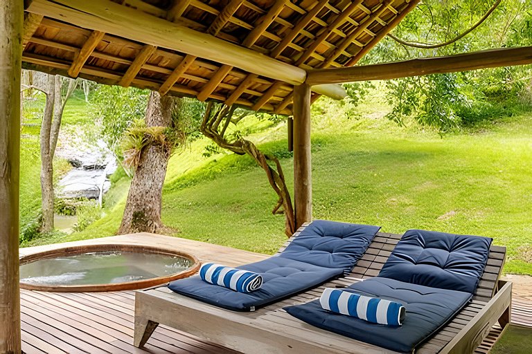 Secreto Fazenda c/ piscina, ofurô, sauna e cavalos @secretob