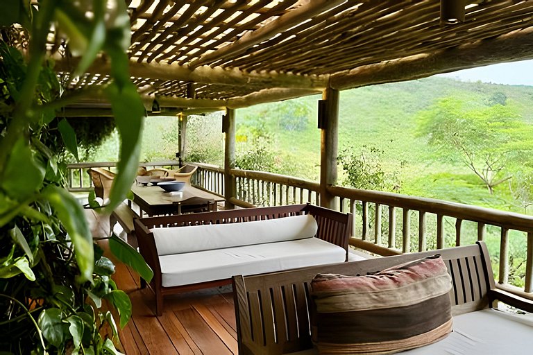 Secreto Fazenda c/ piscina, ofurô, sauna e cavalos @secretob