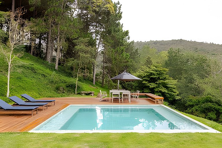 Secreto Fazenda c/ piscina, ofurô, sauna e cavalos @secretob
