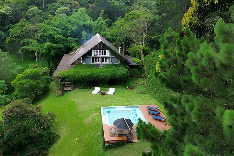Secreto Fazenda c/ piscina, ofurô, sauna e cavalos @secretob