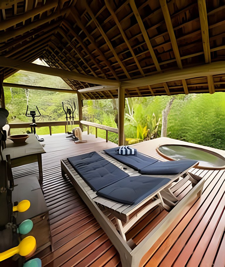 Secreto Fazenda c/ piscina, ofurô, sauna e cavalos @secretob