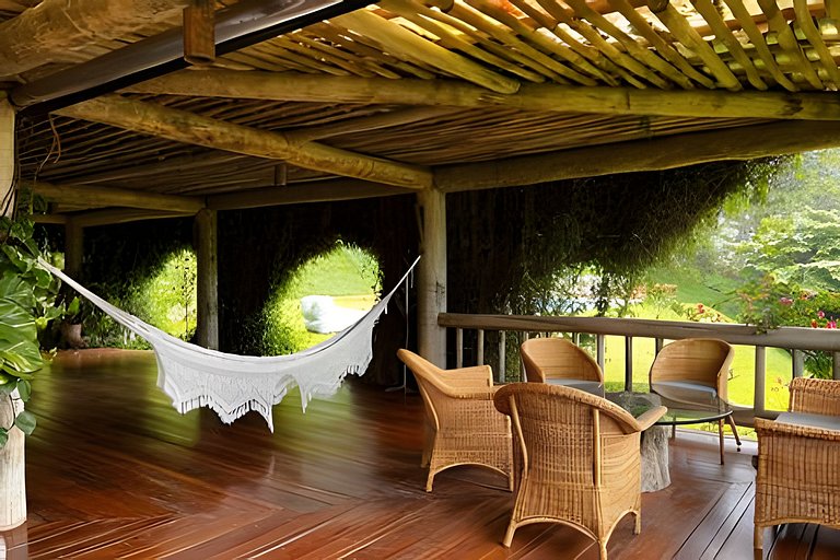 Secreto Fazenda c/ piscina, ofurô, sauna e cavalos @secretob