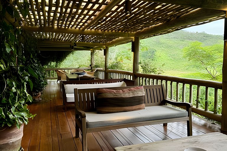 Secreto Fazenda c/ piscina, ofurô, sauna e cavalos @secretob