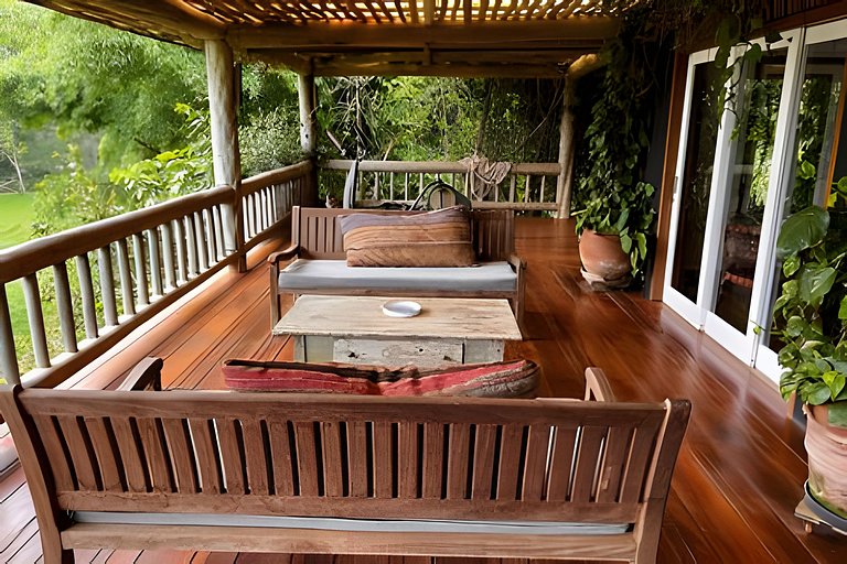 Secreto Fazenda c/ piscina, ofurô, sauna e cavalos @secretob