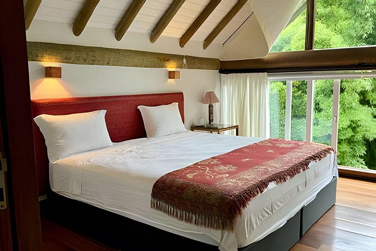 Secreto Fazenda c/ piscina, ofurô, sauna e cavalos @secretob