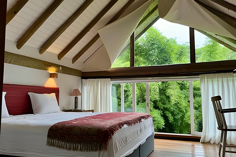Secreto Fazenda c/ piscina, ofurô, sauna e cavalos @secretob