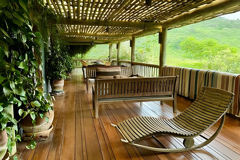 Secreto Fazenda c/ piscina, ofurô, sauna e cavalos @secretob