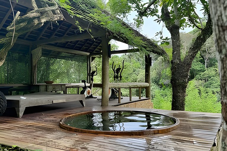 Secreto Fazenda c/ piscina, ofurô, sauna e cavalos @secretob