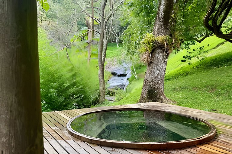 Secreto Fazenda c/ piscina, ofurô, sauna e cavalos @secretob