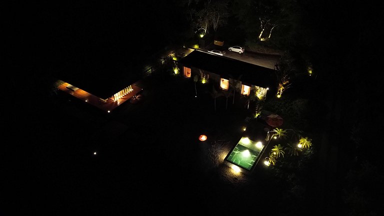 Bangalô Secreto 3 | Lago particular, jacuzzi, sauna e beach