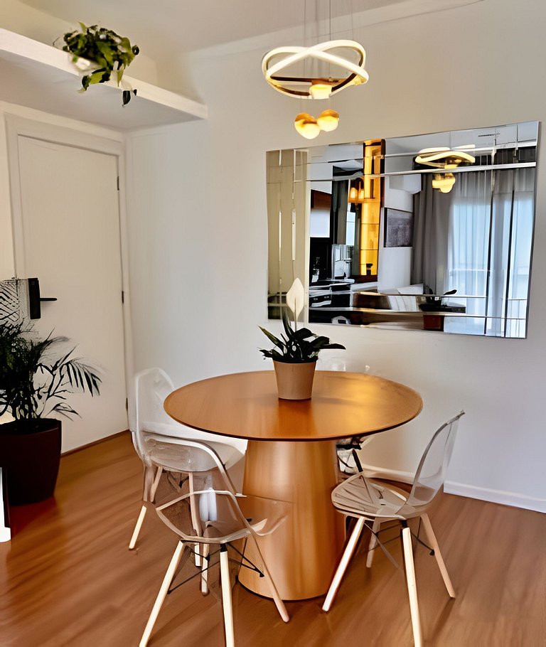 Living Sunset | Apt recém mobiliado | Próximo ao Rio Centro