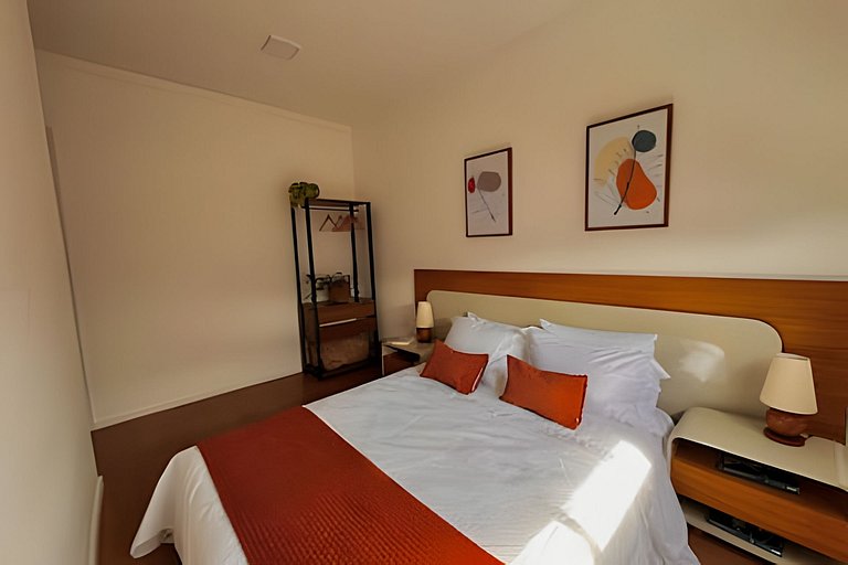 Living Sunset | Apt recém mobiliado | Próximo ao Rio Centro