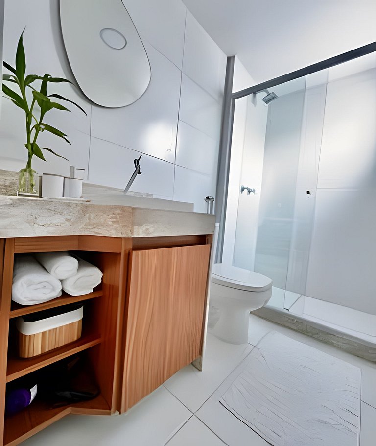 Living Sunset | Apt recém mobiliado | Próximo ao Rio Centro