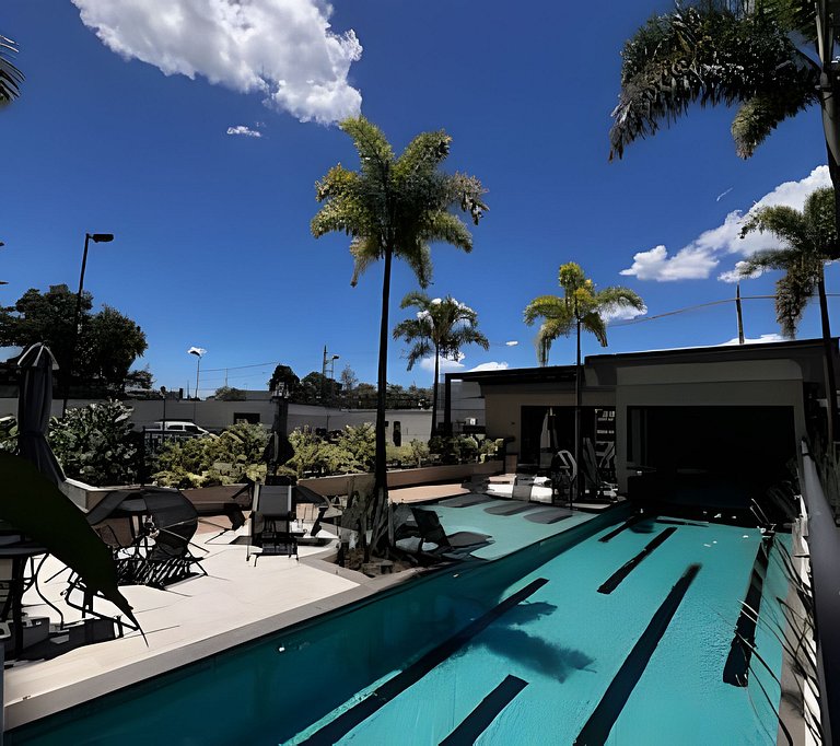 Living Sunset | Apt recém mobiliado | Próximo ao Rio Centro