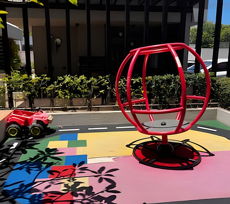 Living Sunset | Apt recém mobiliado | Próximo ao Rio Centro