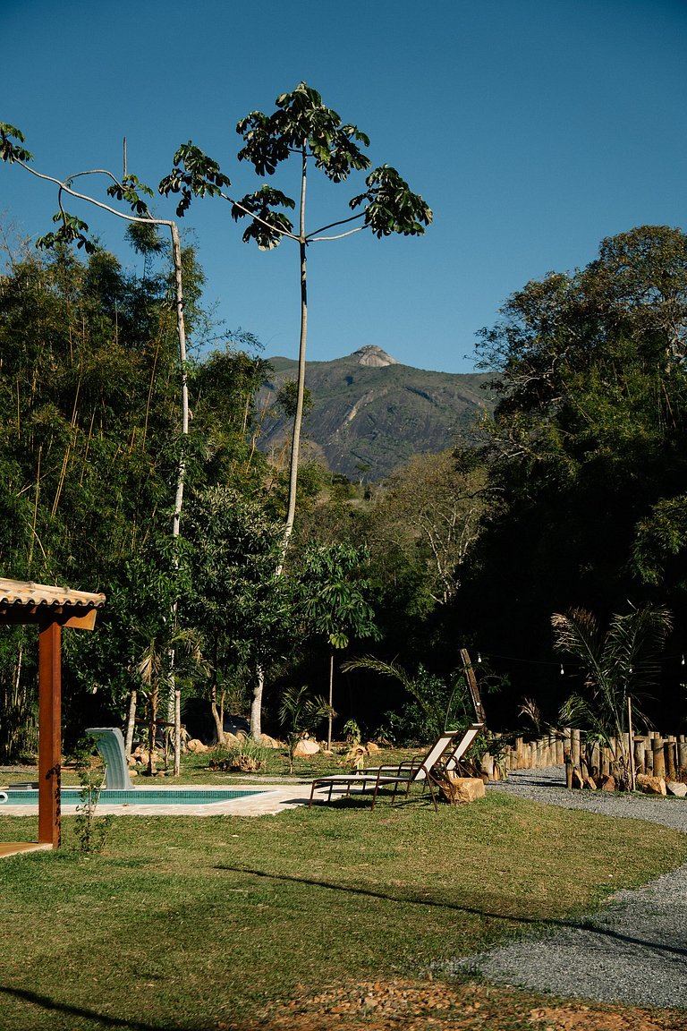 Casa Beira Rio | Piscina, churrasqueira e beach tennis.