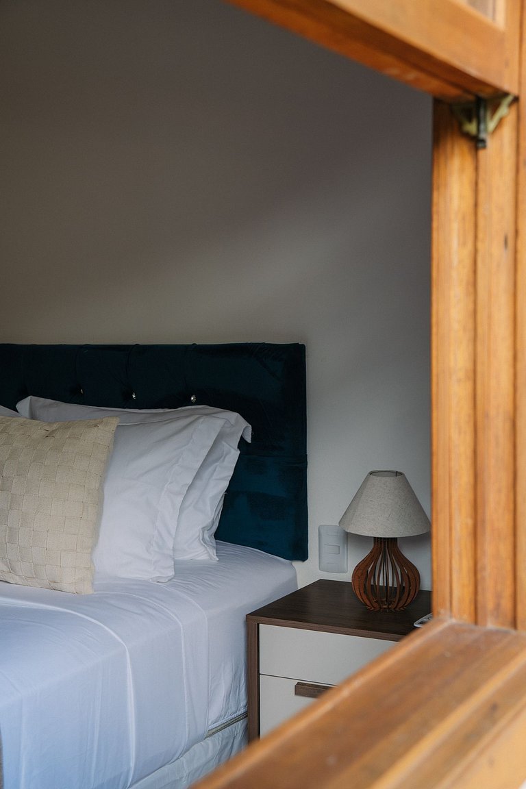 Casa Beira Rio | Piscina, churrasqueira e beach tennis.