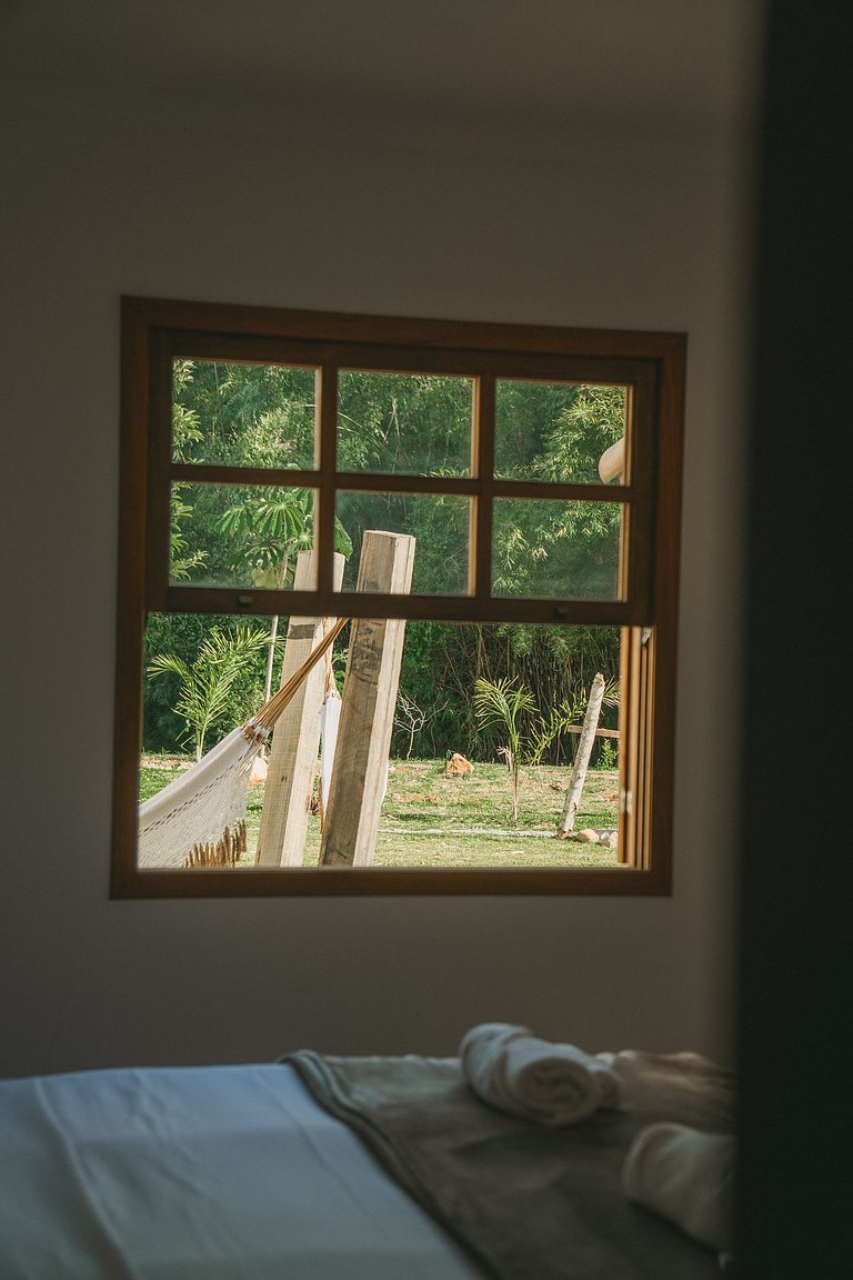 Casa Beira Rio | Piscina, churrasqueira e beach tennis.