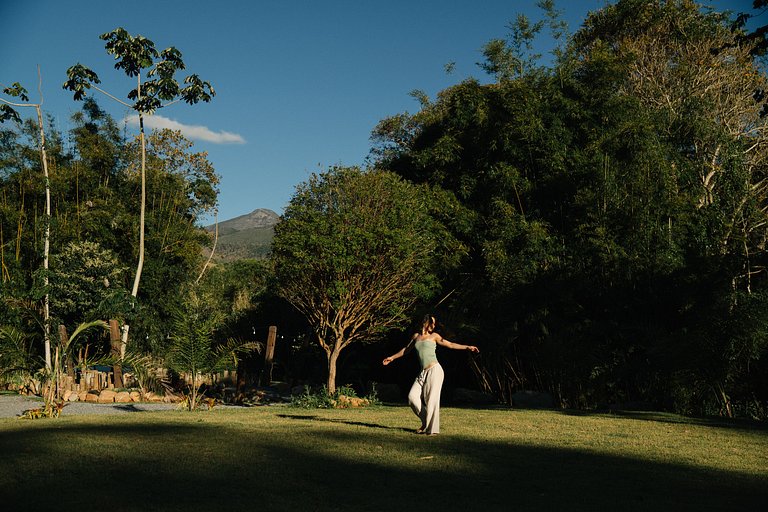 Casa Beira Rio | Piscina, churrasqueira e beach tennis.