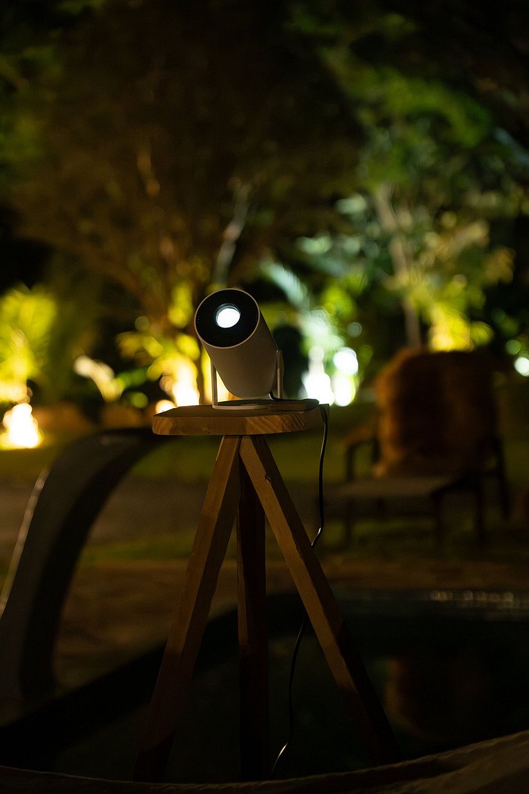 Casa Beira Rio | Piscina, churrasqueira e beach tennis.