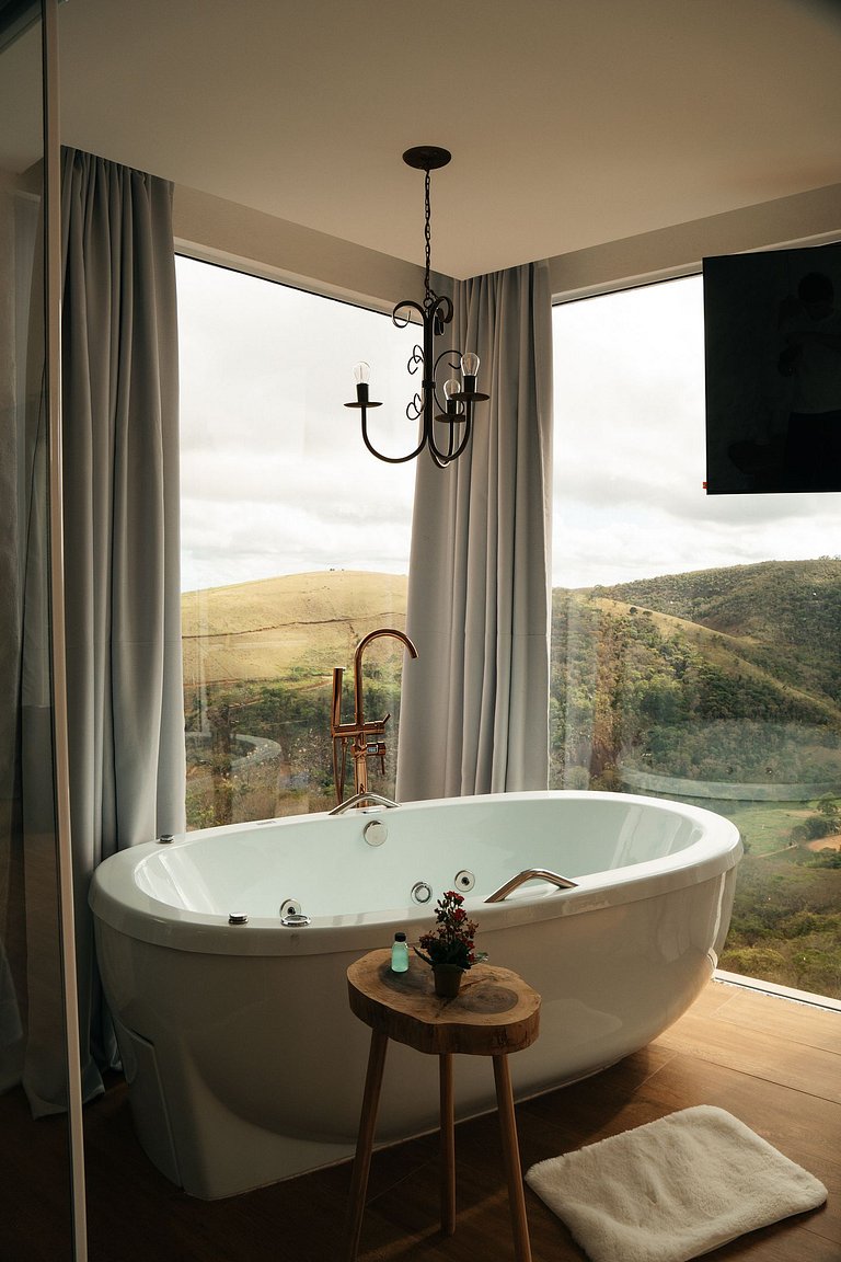 Casa Grega | Piscina, Jacuzzi e Vista Panorâmica