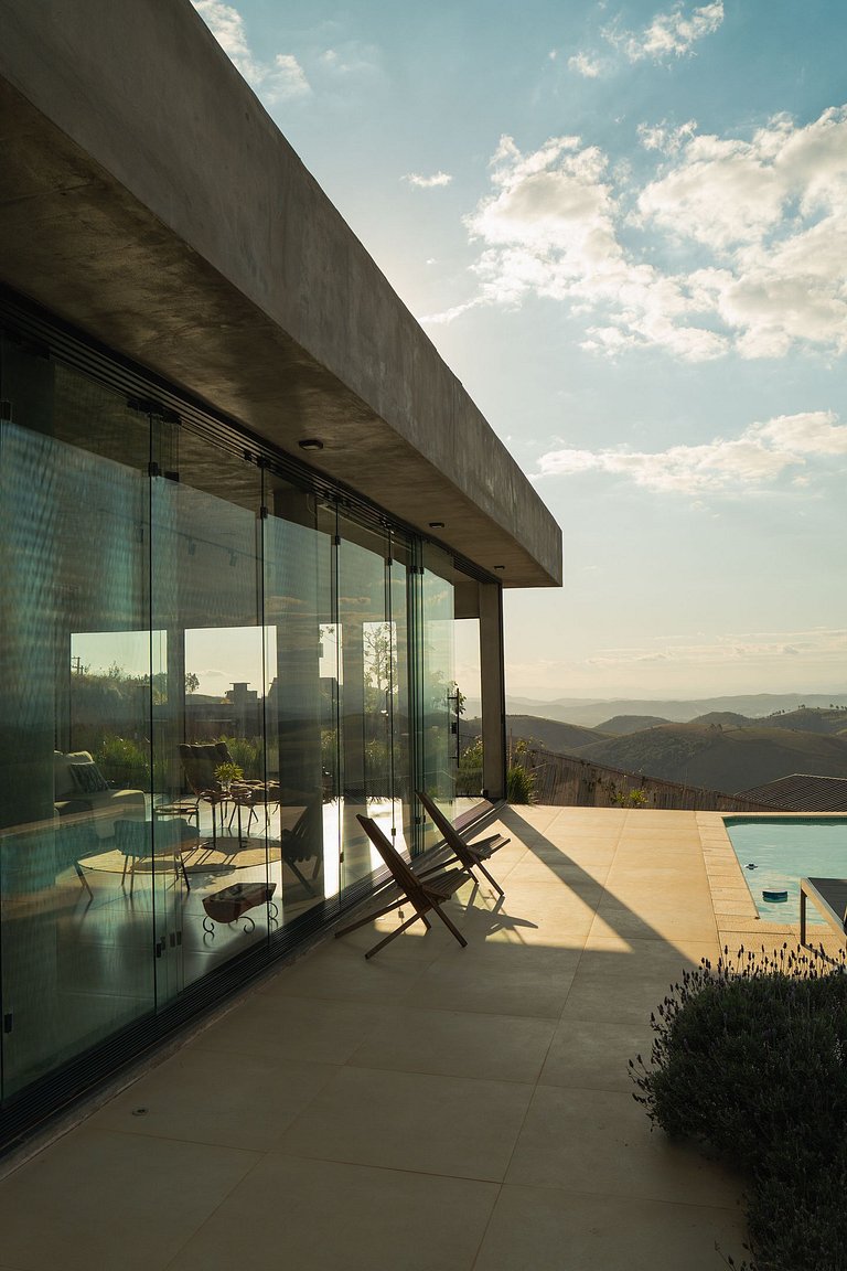 Casa Vista | Piscina com pôr do sol espetacular