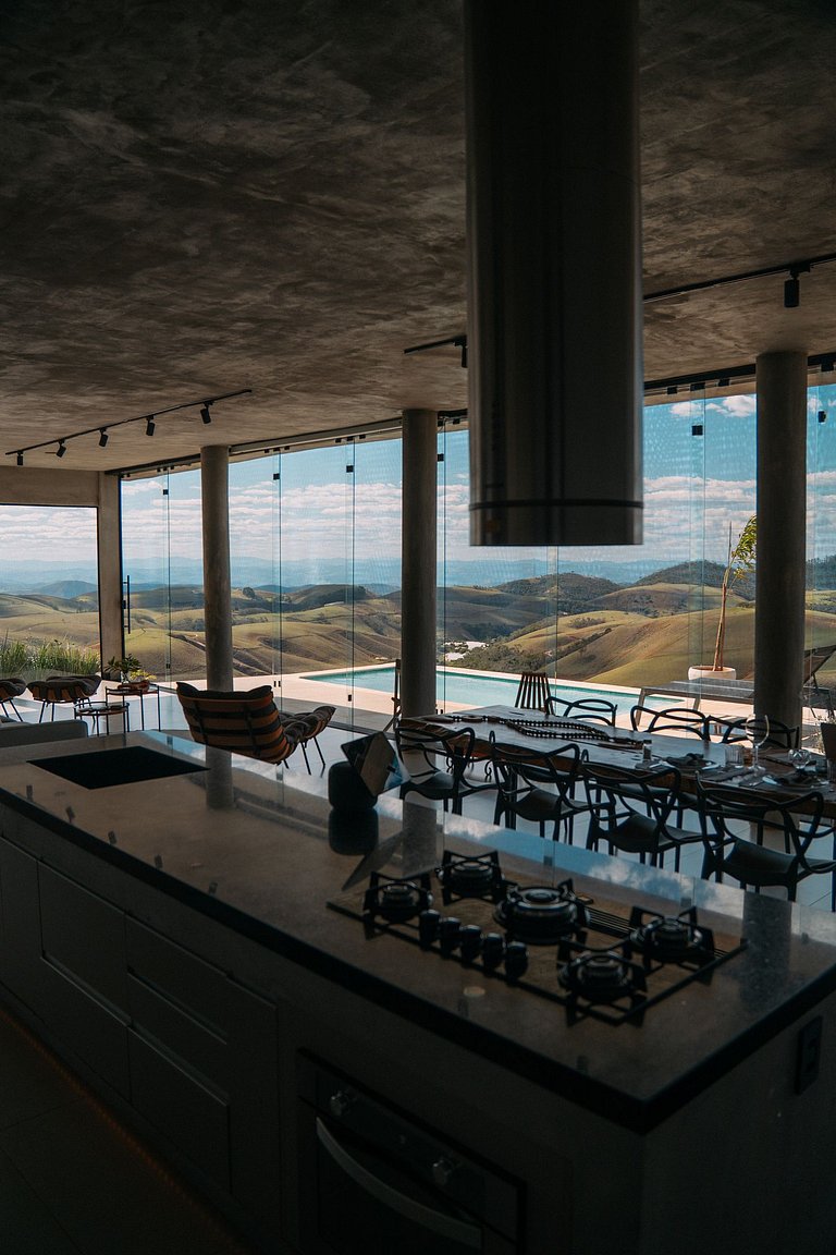 Casa Vista | Piscina com pôr do sol espetacular