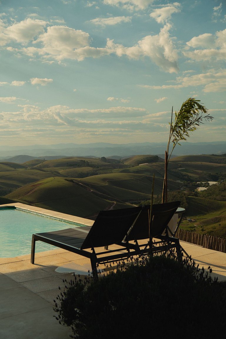 Casa Vista | Piscina com pôr do sol espetacular