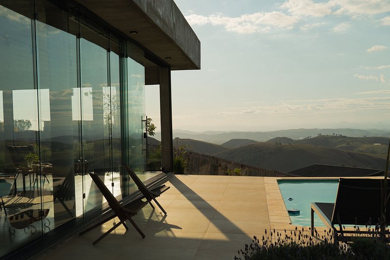 Casa Vista | Piscina com pôr do sol espetacular