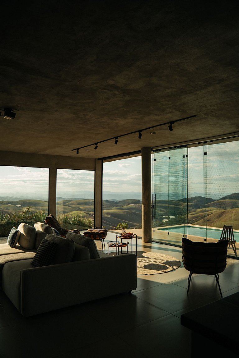 Casa Vista | Piscina com pôr do sol espetacular